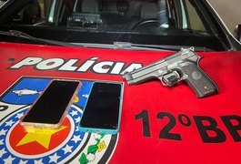 12º BPM prende suspeito de assalto no Santos Dumont, na parte alta de Maceió