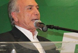 Temer cancela viagem para assinar ordem de serviço para Canal do Sertão, em AL