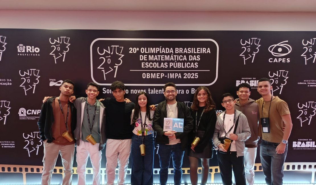 Dois estudantes de Arapiraca estão entre os oito medalhistas de ouro de Alagoas na OBMEP