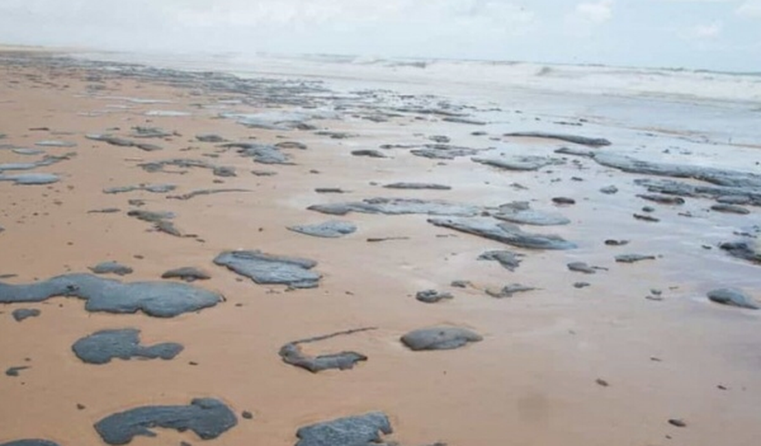 Óleo que atingiu praias do Nordeste não é brasileiro, afirma Bolsonaro