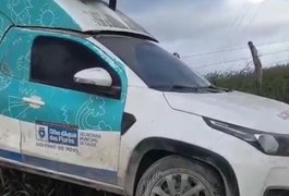 Ambulância de Olho D’Água das Flores fica destruída e deixa feridos, após acidente com carreta na AL-220