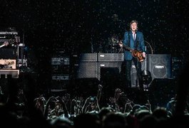 Paul McCartney ignora chuva e declara amor por 'Sampa'