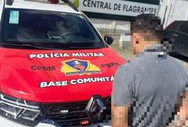 Após denúncia de perturbação, foragido da justiça por homicídio é preso em Maceió