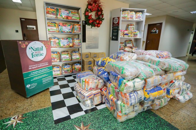 Alagoas Sem Fome fortalece ação solidária com doação de 1 tonelada de alimentos