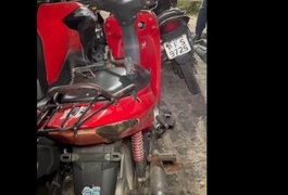 BPTran apreende motocicleta adulterada durante patrulhamento no Barro Duro, em Maceió