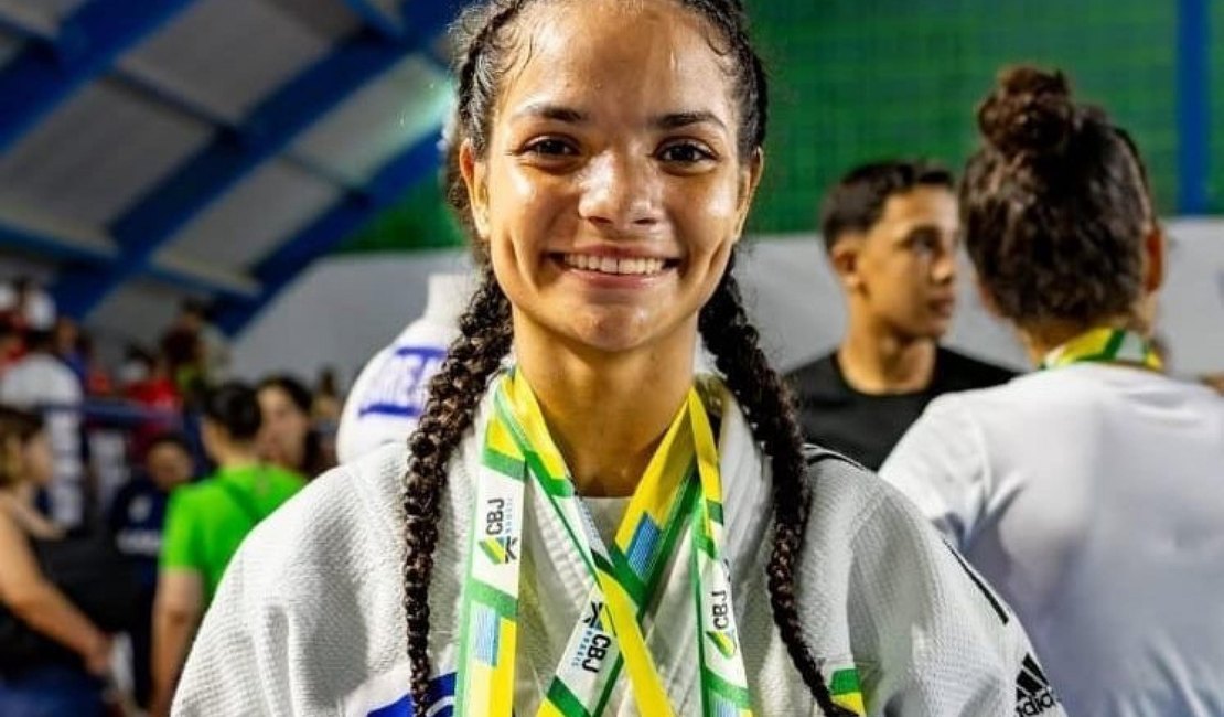 Judoca alagoana que surgiu no projeto “Na Base do Esporte” é convocada para o Sul-Americano Júnior de 2026