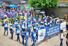 Lei Seca é homenageada durante desfile escolar no município de Flexeiras