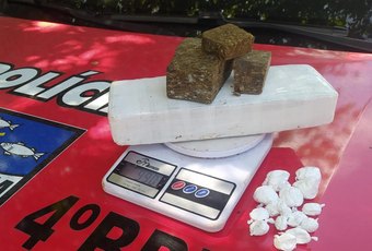 PM apreende um quilo de droga em área de mata na Chã da Jaqueira
