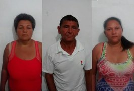 Polícia Civil prende trio por homicídio qualificado em Anadia
