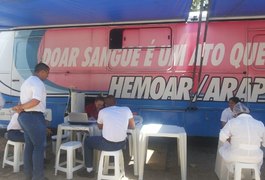 Alunos do Curso de Formação de Praças da Polícia Militar de Alagoas doam sangue no 3º BPM