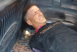 Suspeito de roubo troca tiros com Força Tática e é baleado, em Arapiraca