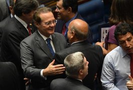 Renan Calheiros é reeleito presidente do Senado Federal
