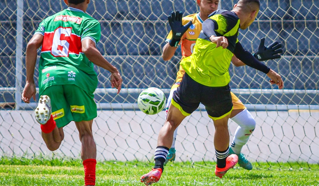 Com jogo ofensivo, ASA vence CSE Sub 20 por 6 a 1 no jogo-treino, no Fumeirão