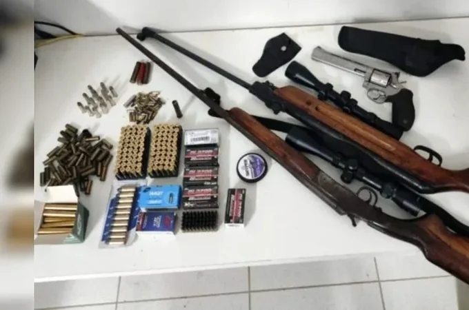 No Paraná, homem ameaça esposa com revólver e diz: 'Após a gente fazer sexo, vou acabar com você'