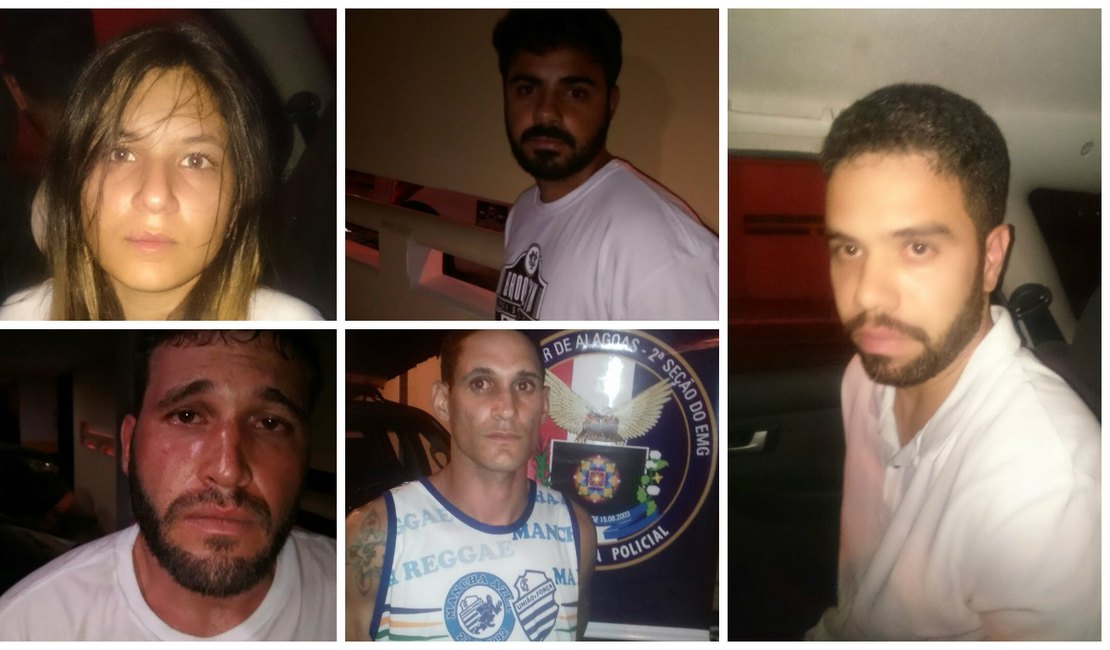 Operação integrada prende quadrilha acusada de tráfico