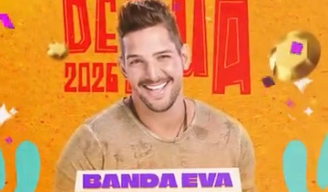 Prefeitura de Arapiraca confirma show da Banda Eva no Folia de Rua no dia 29 de janeiro