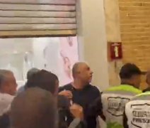 Vídeo. Marcos Braz, vice do Flamengo, briga com torcedor em shopping no Rio de Janeiro