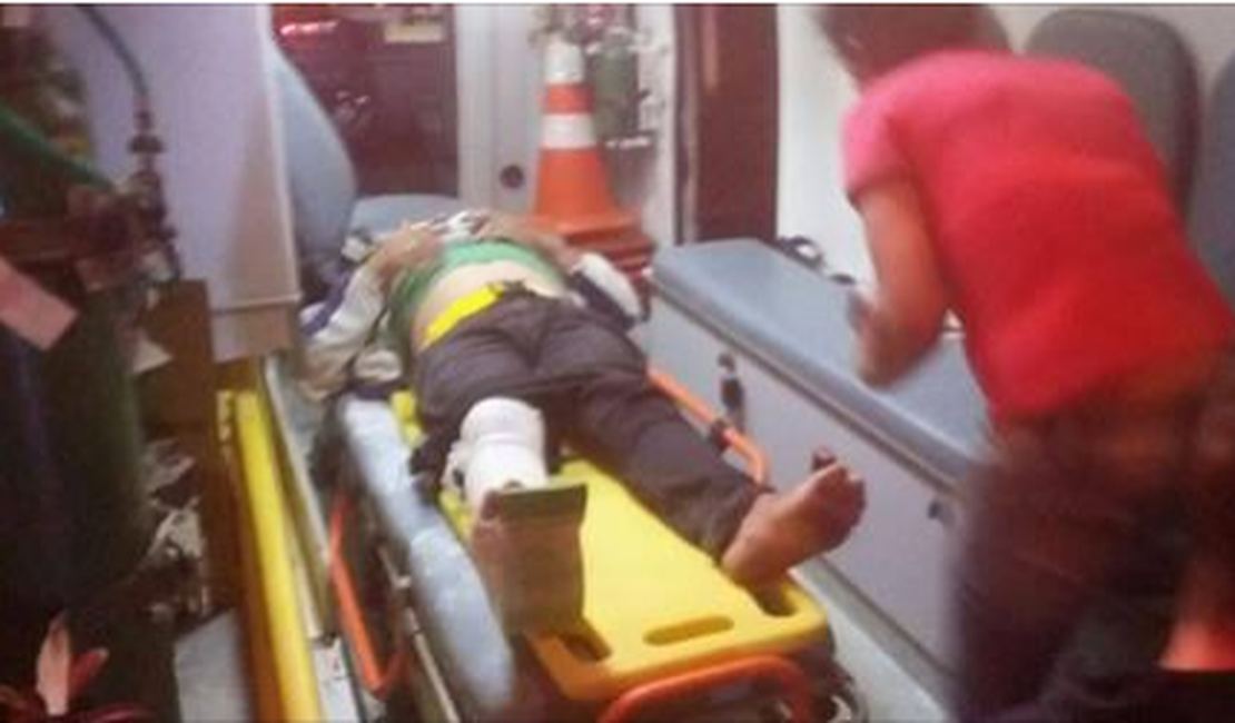 Acidente entre carroça e motocicleta deixa um ferido em Inhapi