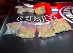 Sonic, suspeito de tráfico de drogas é preso ao ser flagrado com 1 kg de maconha e cocaína em Maceió