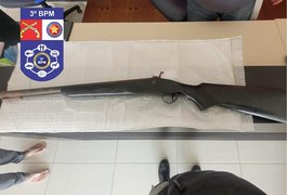 Idoso de 70 anos é preso após descumprir medida e posse irregular de arma de fogo, em São Sebastião