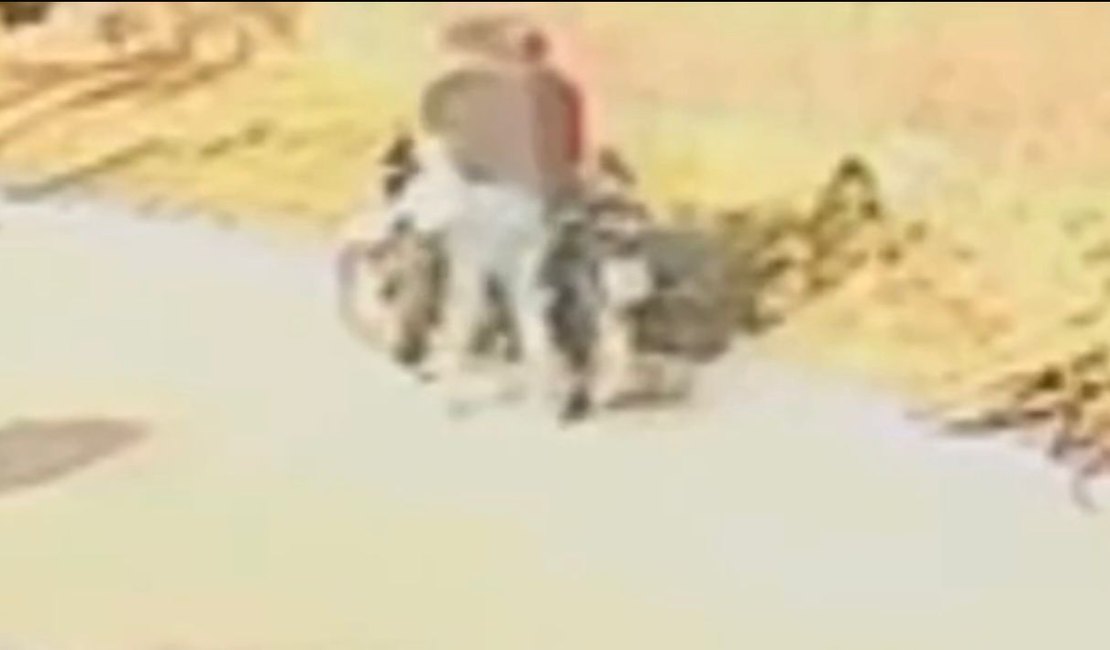 Câmeras de segurança registram fuga de suspeito de assassinar funcionário do CRB