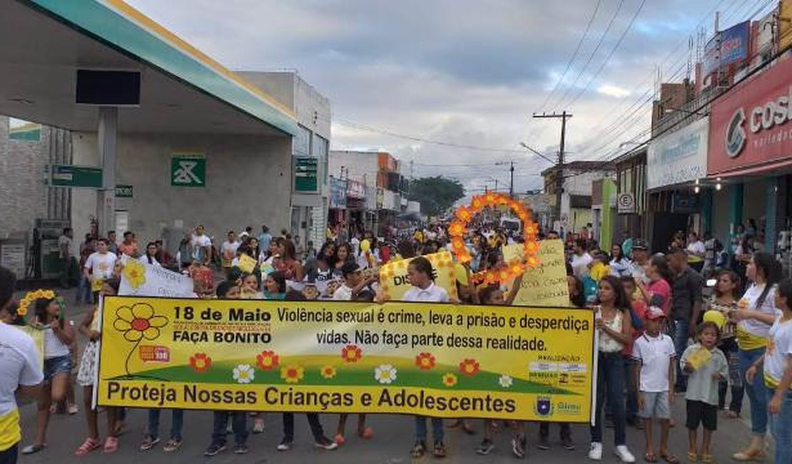 Apresentações e caminhada marcam Dia de Combate ao Abuso e a Exploração Sexual de Crianças e Adolescentes