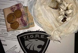 Policiais do Tigre apreendem menor com drogas na Capital