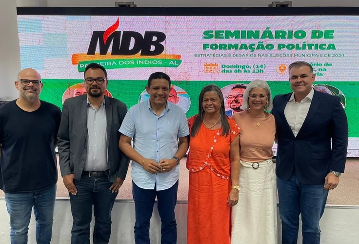 Convenção do MDB para anunciar oficialmente Tia Júlia a candidata a prefeita de Palmeira dos Índios ocorre dia 4 de agosto