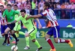 Messi 'vinga' Barça e comemora 23º título no Vicente Calderón