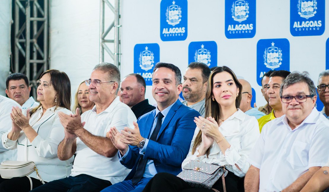 Governador Paulo Dantas entrega primeira etapa da Avenida do Futuro, em São Miguel dos Campos