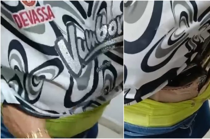 Polícia prende mulher com mais de 10 celulares furtados e escondidos na roupa durante o Pré-Caju