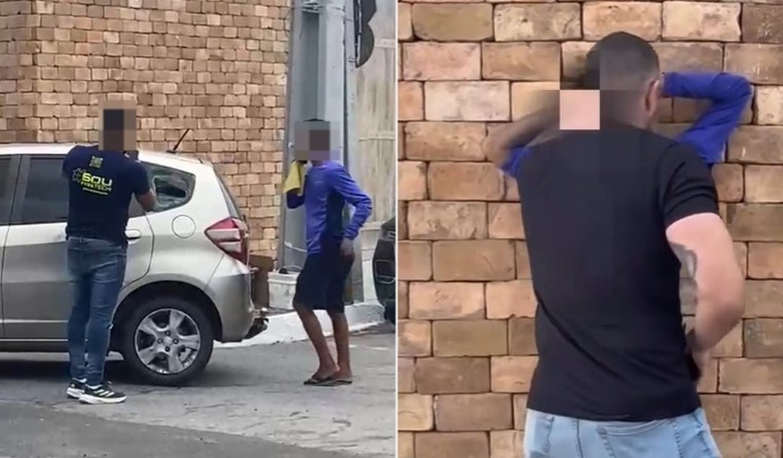 Flanelinha é preso em flagrante após quebrar vidro de carro em Maceió