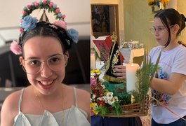 Filha de alagoana, de apenas 10 anos, faz “cabelo maluco” em homenagem a Nossa Senhora Aparecida
