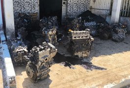 PM participa de operação e desarticula ponto de desmanche e comércio ilegal de veículos no Agreste