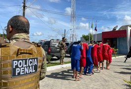 Quinze líderes de facções criminosas são transferidos para o Presídio do Agreste