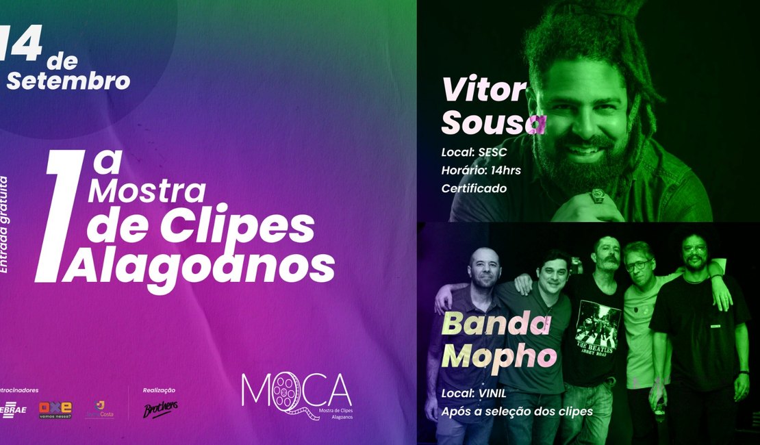 Com premiação, inscrições para 1ª Mostra de Clipes Alagoanos se encerram nesta quinta