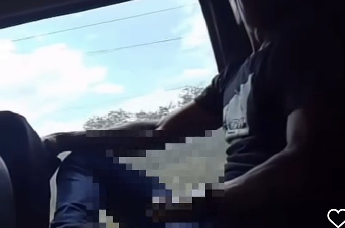 Mulher flagra homem cometendo ato obsceno dentro de van em viagem entre Arapiraca e Santana do Ipanema