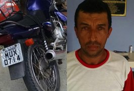Polícia Militar recupera motocicleta roubada durante blitz em Arapiraca