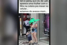 Mãe acusada de levar filho em coleira rebate: ‘ Expõe sem saber'