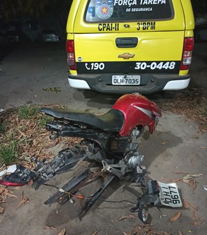 Guarnições de FT do 3º BPM recuperam motocicletas com queixa de roubo, em Arapiraca