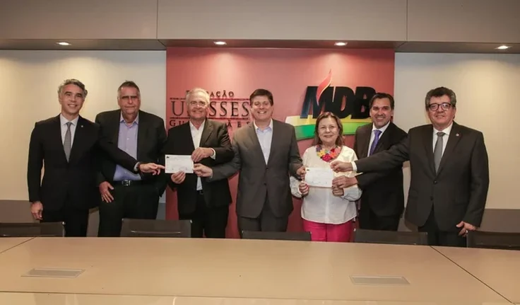 Tereza Nelma e Chicão se filiam ao MDB Alagoas para fortalecer o partido em 2026