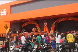 Inauguração do Supermercado São Luiz no bairro Massaranduba