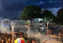 Confusão durante bloco em Copacabana termina com 4 feridos
