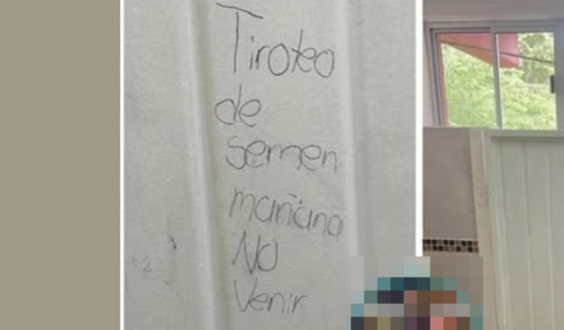 Mensagem em banheiro de escola mobiliza policiais no México: 'Tiroteio de sêmen'