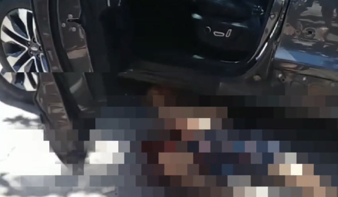 Suspeito de tráfico e homicídio que estava foragido é executado dentro de carro no Agreste alagoano