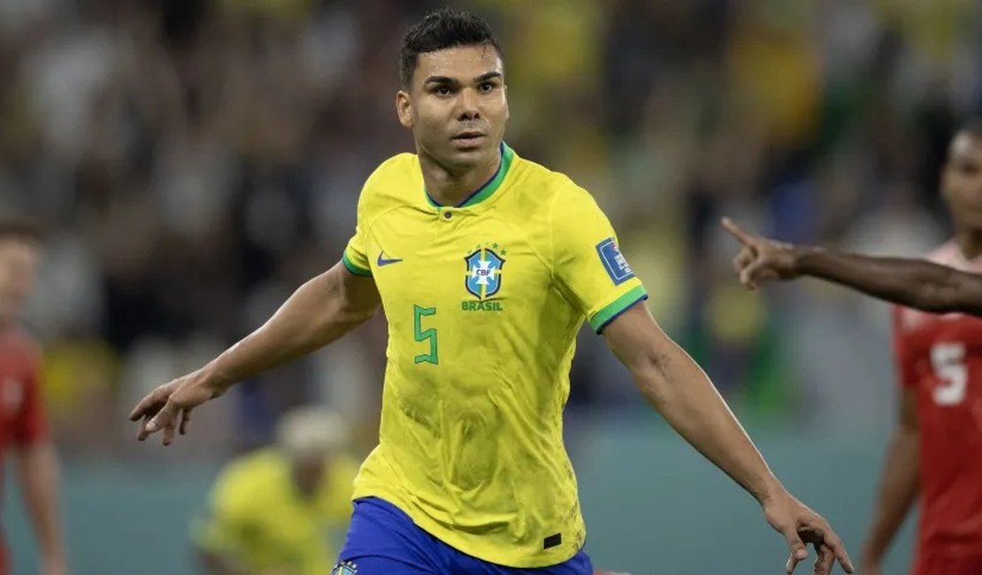 Casemiro marca, Brasil vence a Suíça por 1 a 0 e garante classificação para as oitavas