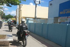 Homem invade escola em Arapiraca e rouba arma de vigilante