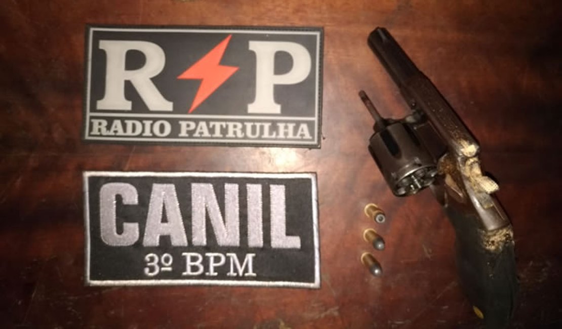 Guarnição da Força Tarefa prende homem com arma de fogo em Feira Grande
