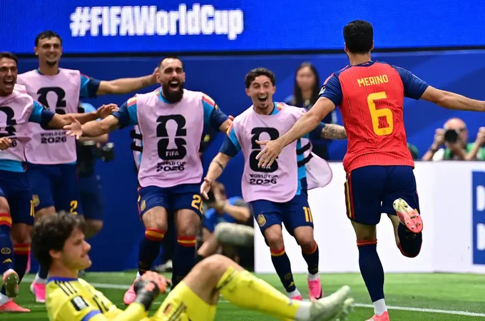 Espanha vai à semifinal e frustra sonho belga; Merino decide outra vez