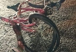 Ciclista atropelado por caminhão na AL 110 morre no HE do Agreste